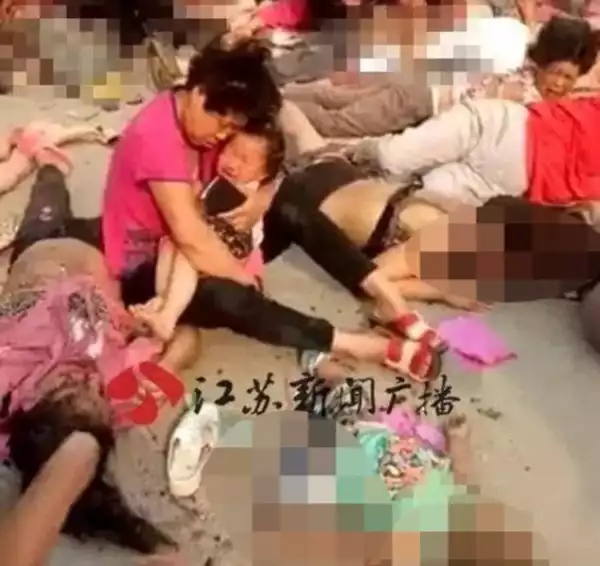 Many Feared Dead As Explosion Rips Through Chinese Kindergarten. Photos
